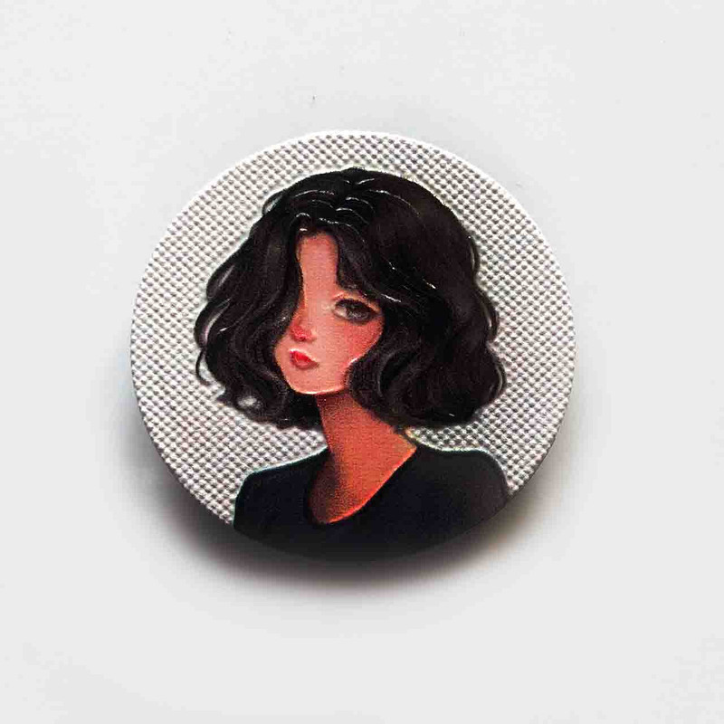 پایه نگهدارنده گوشی موبایل و تبلت مدل Girl SH HR02