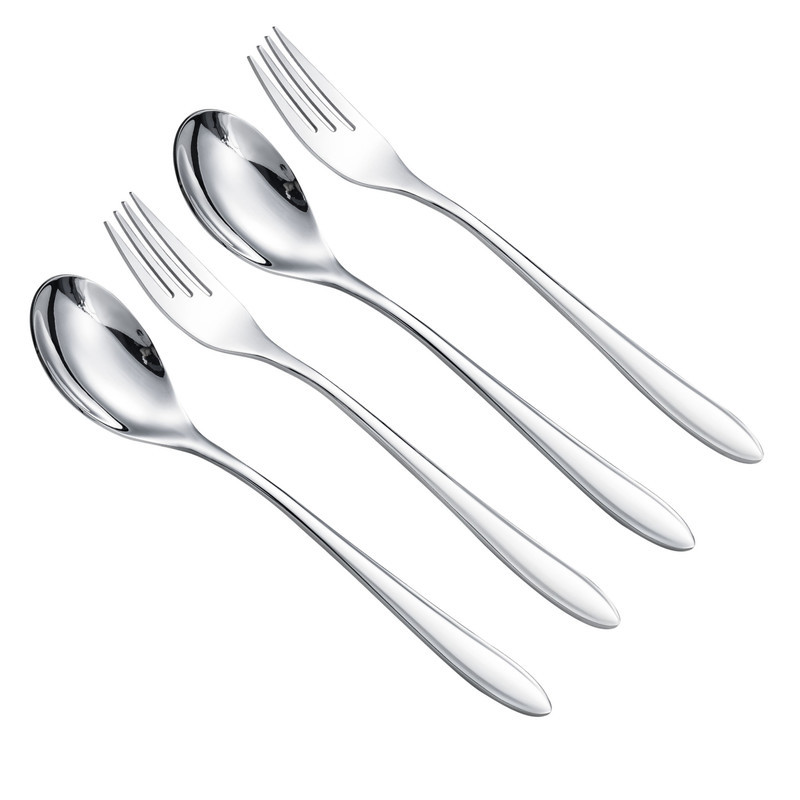 سرویس قاشق و چنگال 4 پارچه جی فی نی مدل 05