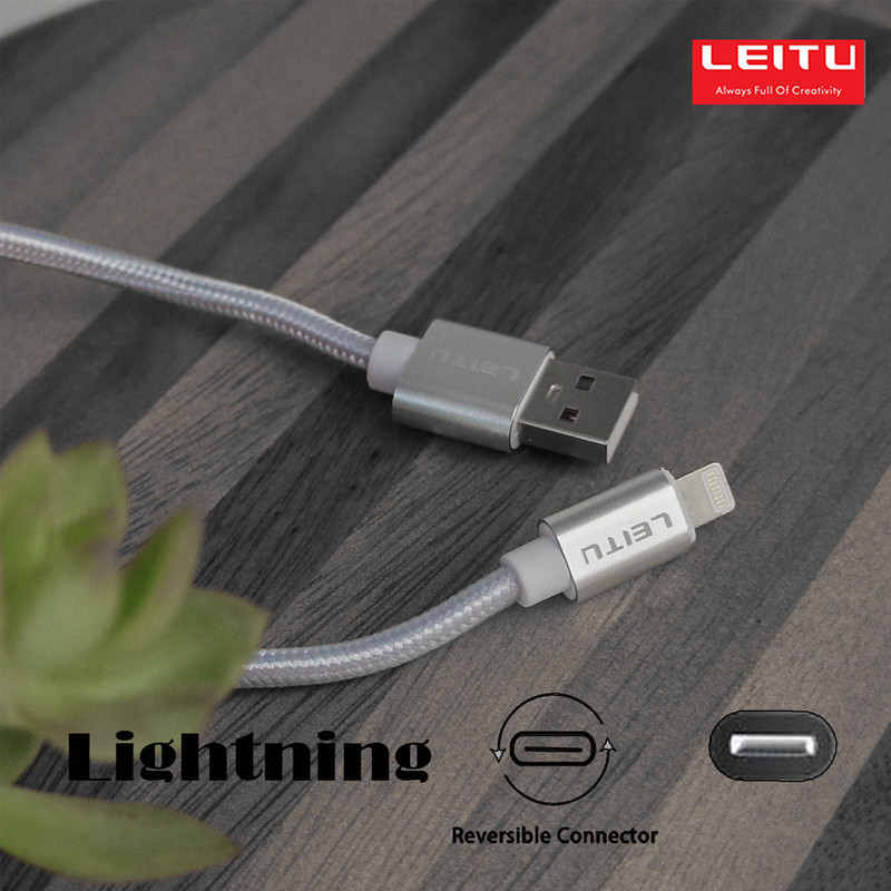 شارژر دیواری لیتو مدل LH-16 به همراه کابل تبدیل لایتنینگ