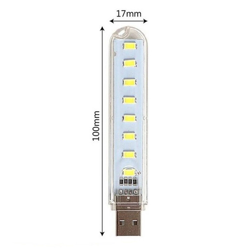 چراغ LED یو اس بی مدل 4W بسته 10 عددی