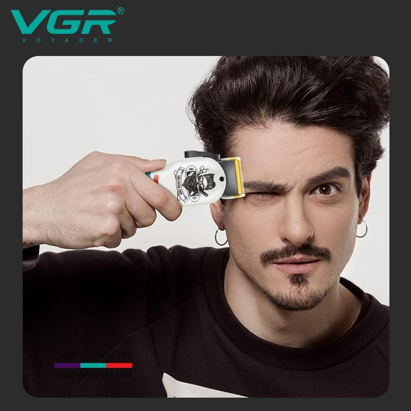 ست ماشین اصلاح موی صورت و بدن وی جی ار مدل 971 699 مجموعه 2 عددی