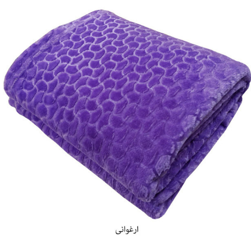 پتو مسافرتی گلبافت مدل سنگی سایز 170x220 سانتی متر