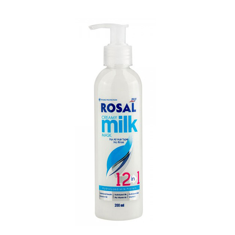 ماسک مو رزال مدل milk 12 in1 حجم 400 میلی لیتر