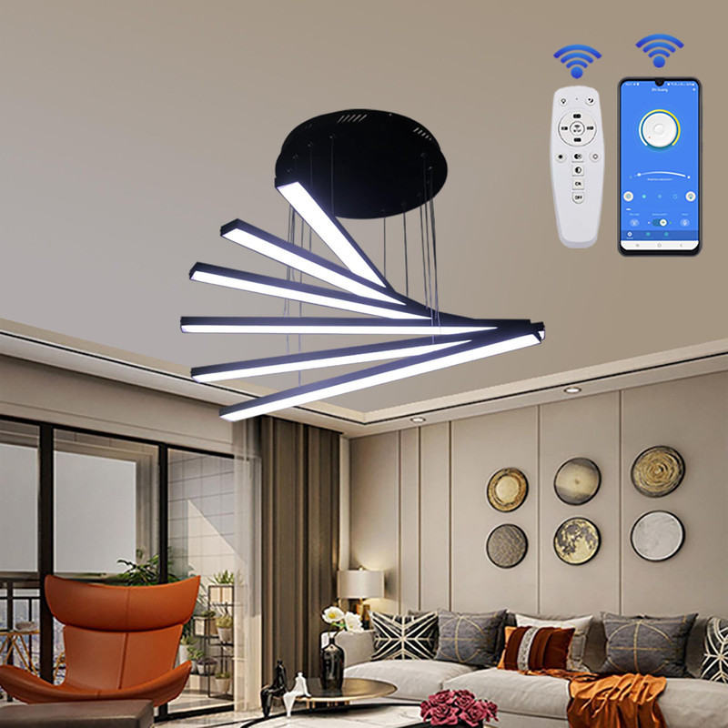 لوستر مدل مدرن سرو آویز کد SC6