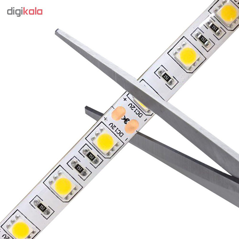 ریسه اس ام دی ال ای دی 10 وات اف ای سی مدل SMD5050-D60-IP65 طول 5 متر