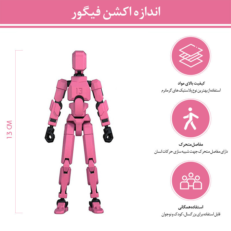 اکشن فیگور لاکی 13 مدل Dummy 13 کد P13