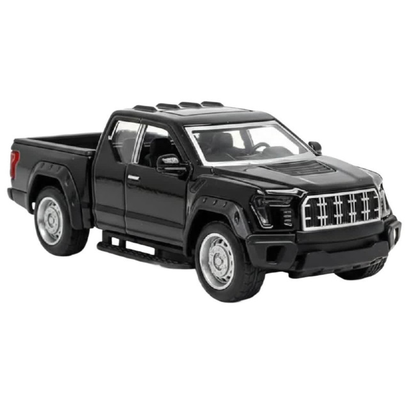 ماکت ماشین ناب سل مدل فورد پیکاپ آفرود فلزی عقب کش کد PICKUP FORD METALCAR NAAB001
