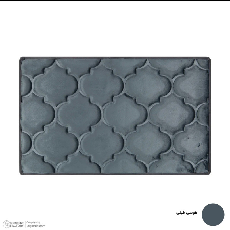 پادری مدل مخمل ترمز دار سایز 70x50x3 سانتی‌متر مناسب برای فضای داخلی