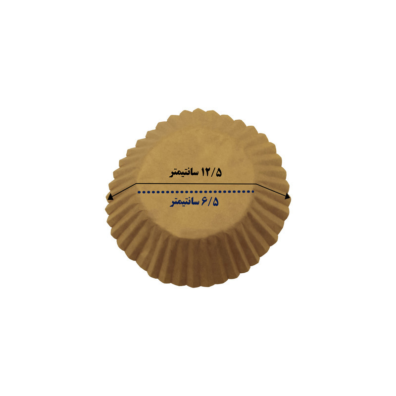 کپسول کاپ کیک مدل سوپر کیک 12.5 بسته 250 عددی