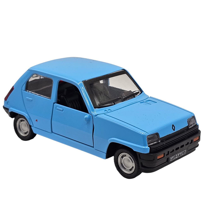 ماکت ماشین ناب سل مدل رنو 5 فلزی عقب کش کد Renault pull back metal car naab005 scale 1:48
