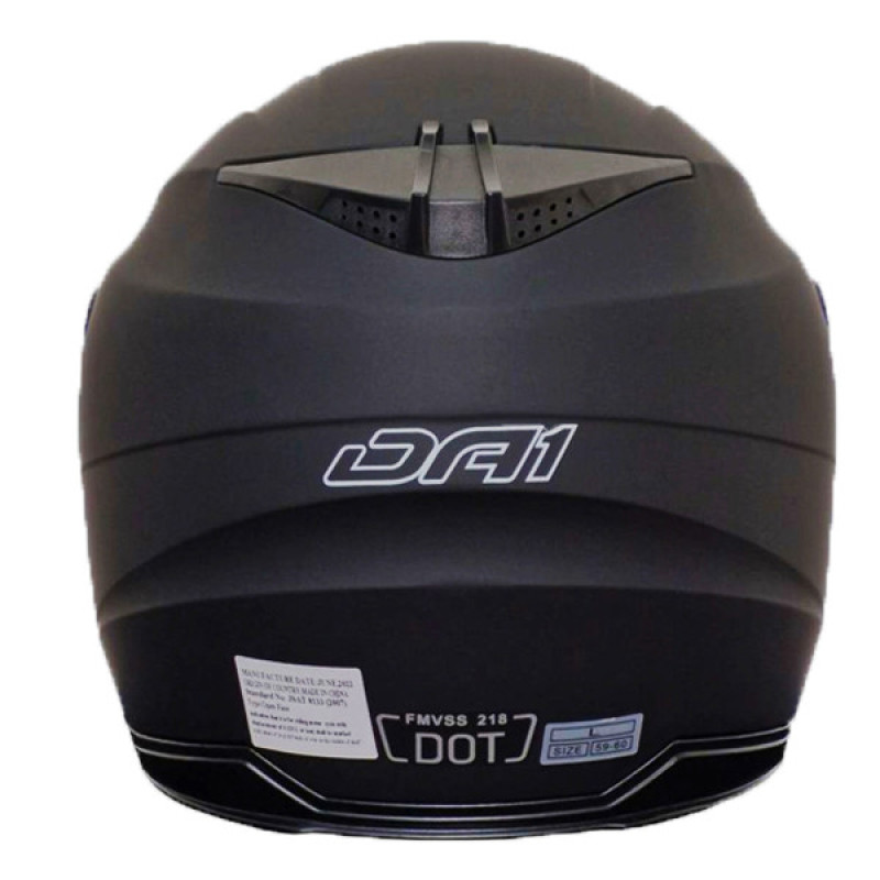 کلاه کاسکت دی ای وان مدل عینکدار کد DA_403_BLK