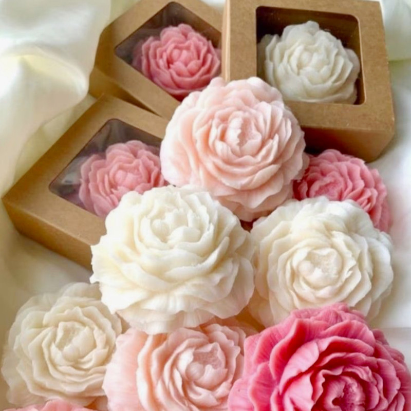شمع مدل گل الاله بسته 50 عددی