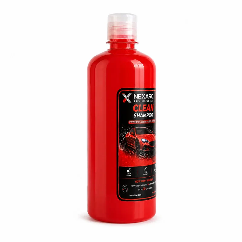 شامپو بدنه خودرو نکسارو مدل Clean حجم 500 میلی لیتر