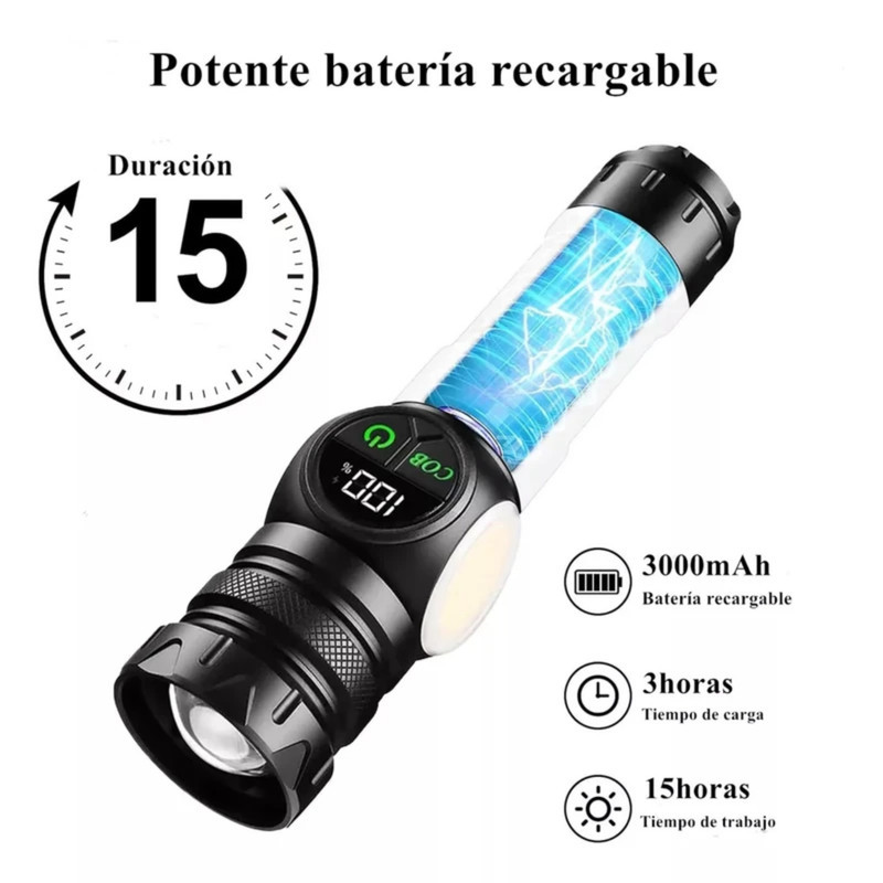چراغ قوه دستی  ویدز مدل RUILANG S2305 با نور مهتابی