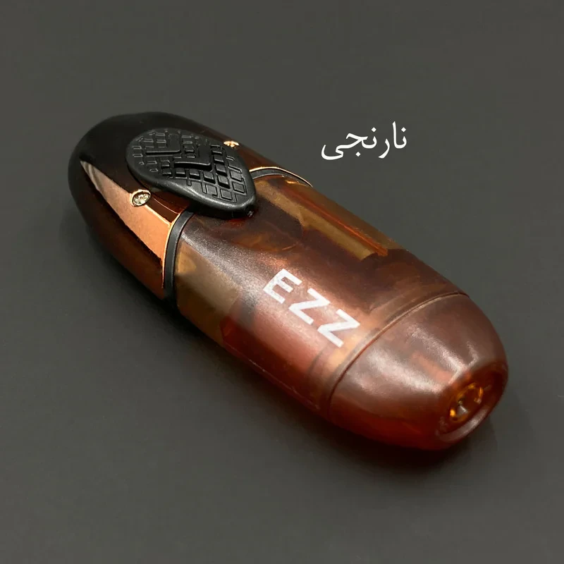 فندک مدل بیضی طرح دکمه کشویی کد DKD-1655