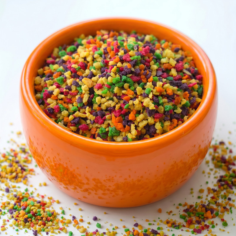 غذای خشک طوطی سانان آوس تروپیکن مدل میکس میوه جات و عسل وزن 450 گرم