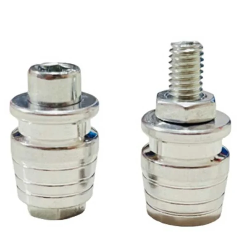 گل پیچ موتور سیکلت وارون مدل A-88-SLVR بسته 2 عددی
