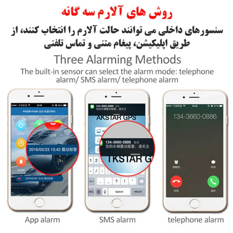 ردیاب خودرو مدل GT23