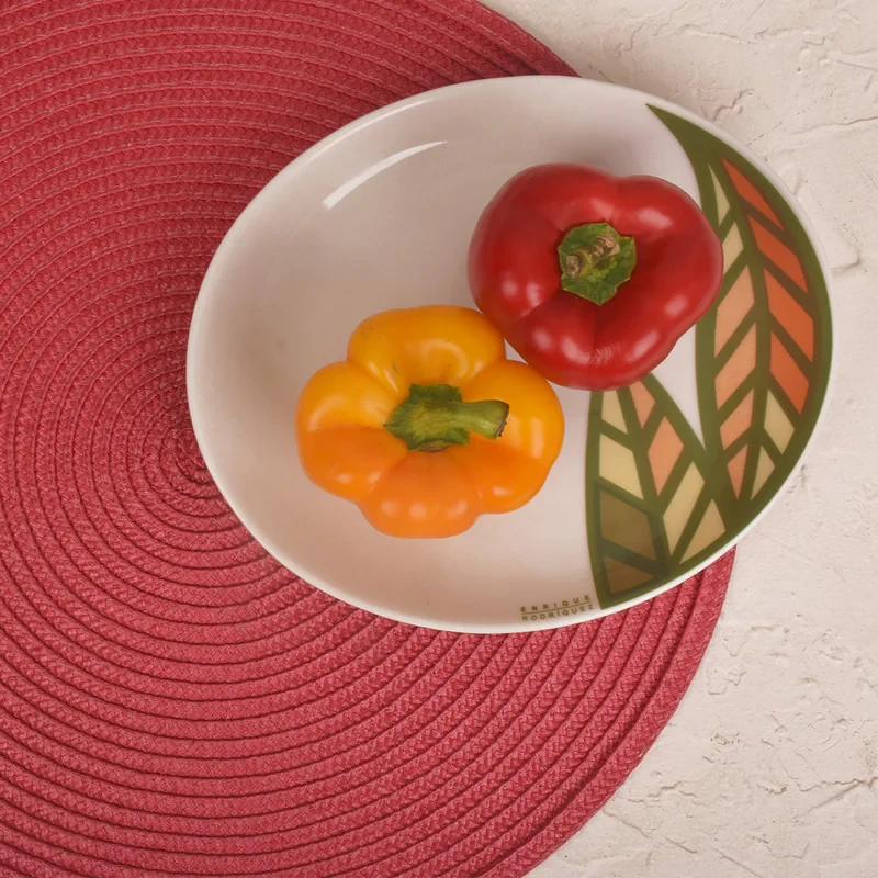 بشقاب خورش خوری آکسفورد مدل L.E