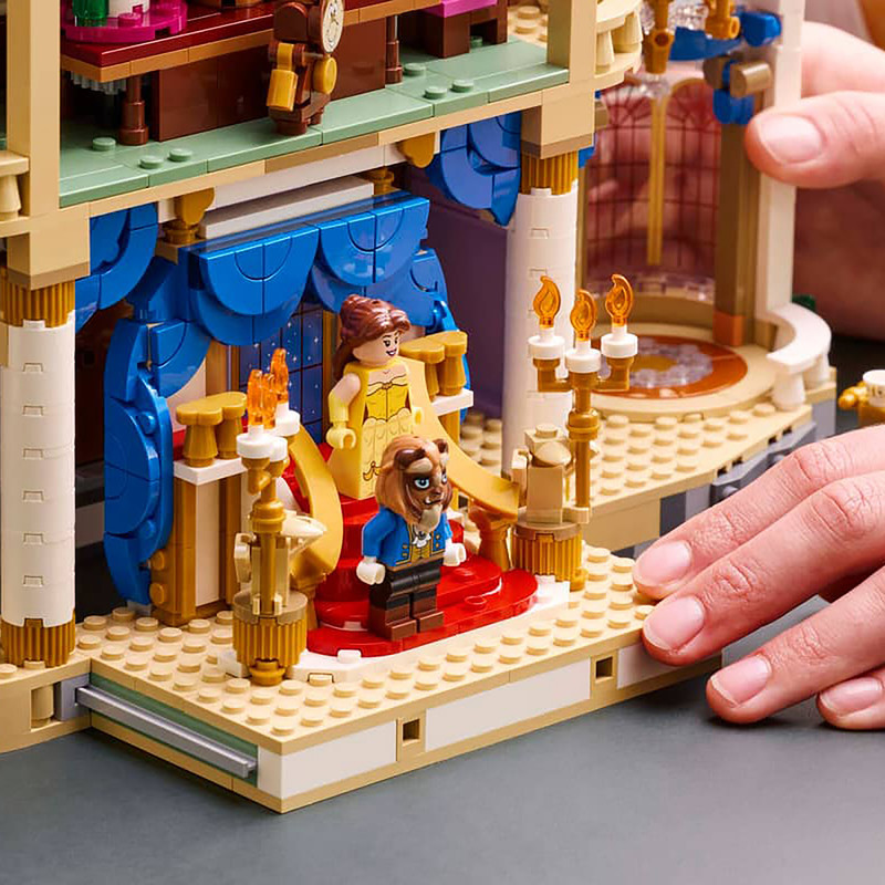 لگو 2916 تکه سری Disney مدل Beauty and the Beast Castle کد 43263