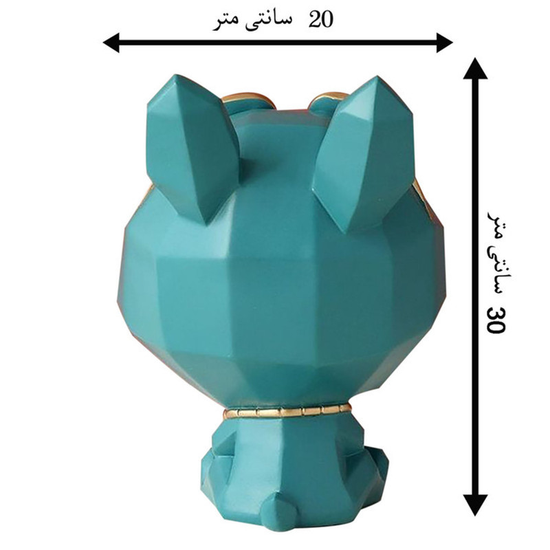 مجسمه مدل سگ دهن گشاد کد 927