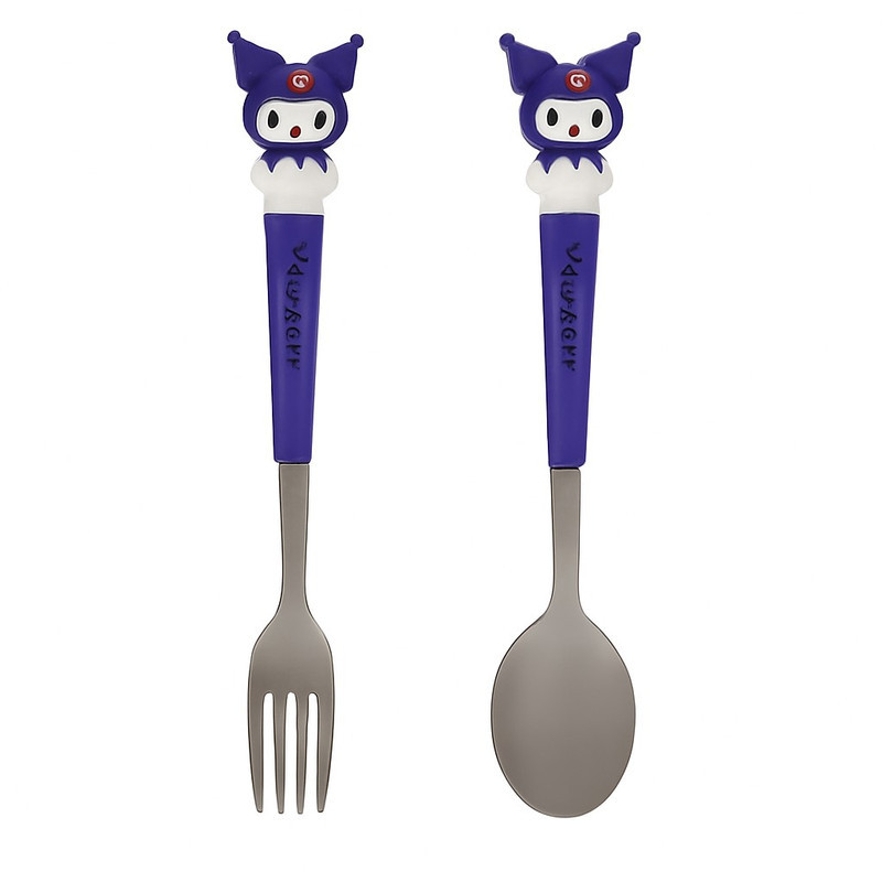 ست قاشق چنگال کودک مدل کورومی کد 65