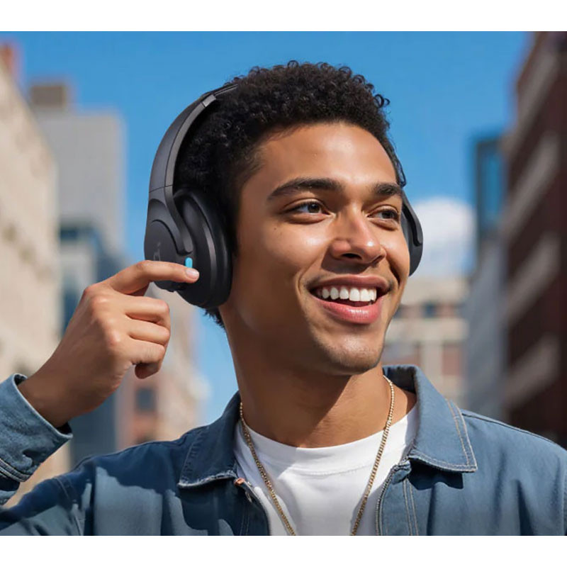 هدفون بلوتوثی انکر مدل Soundcore Q11i بدون قابلیت نویز کنسلینگ، درگاه شارژ USB Type-C، دارای میکروفون داخلی، شارژ سریع