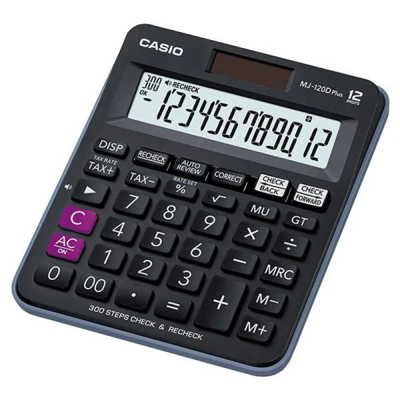 ماشین حساب کاسیو مدل MJ-120DPLUS