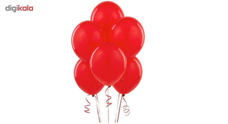 پک بادکنک آرایی آقای هدیه مدل لاتکسی Helium Quality بسته 25 عددی