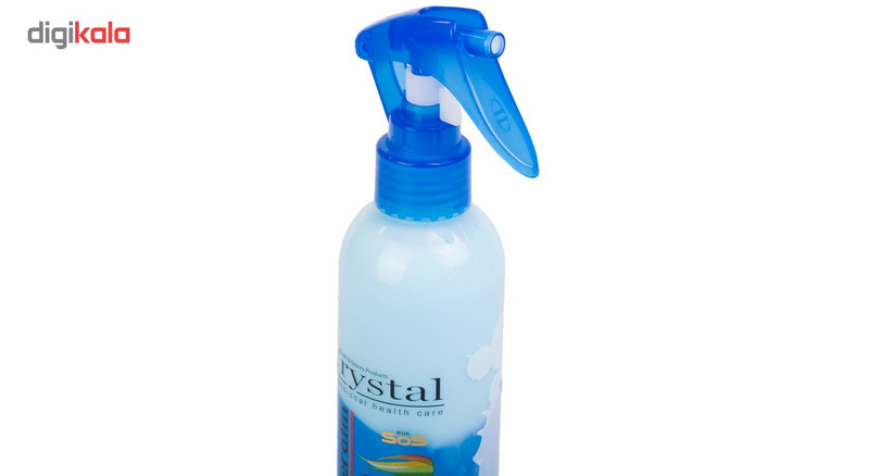 ماسک مو دو فاز آبی روزانه کریستال مدل Hydrolyzed Keratin حجم 250 میلی لیتر