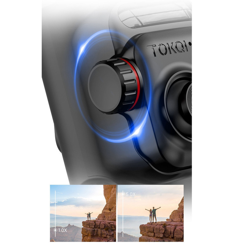 گیمبال و استابیلایزر توکی مدل M02 3-Axis به همراه دوربین دنبال کننده