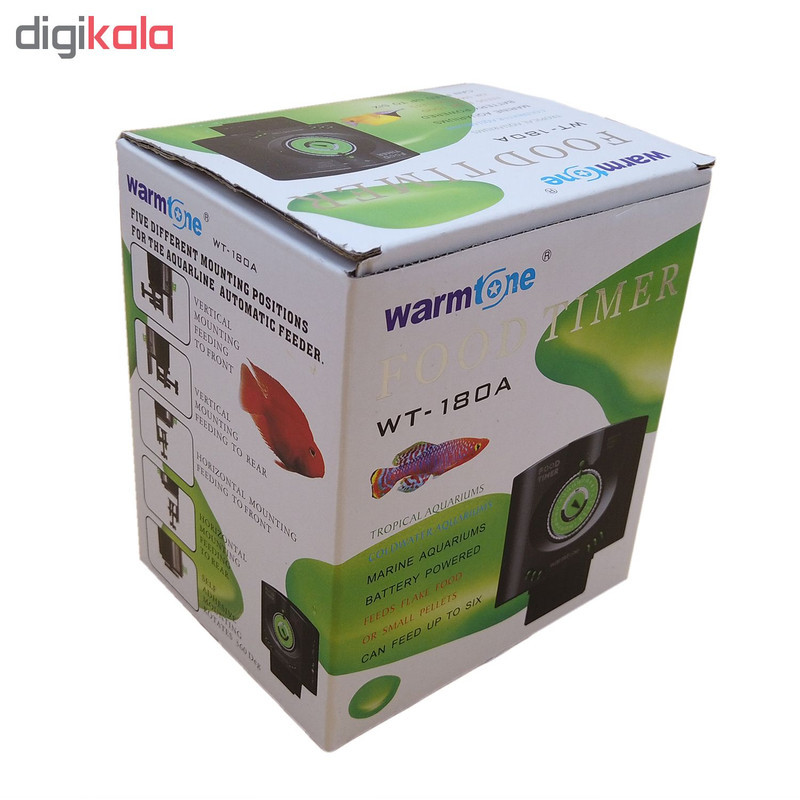 خوراک دهنده اتوماتیک آکواریوم وارمتون مدل WT-180A