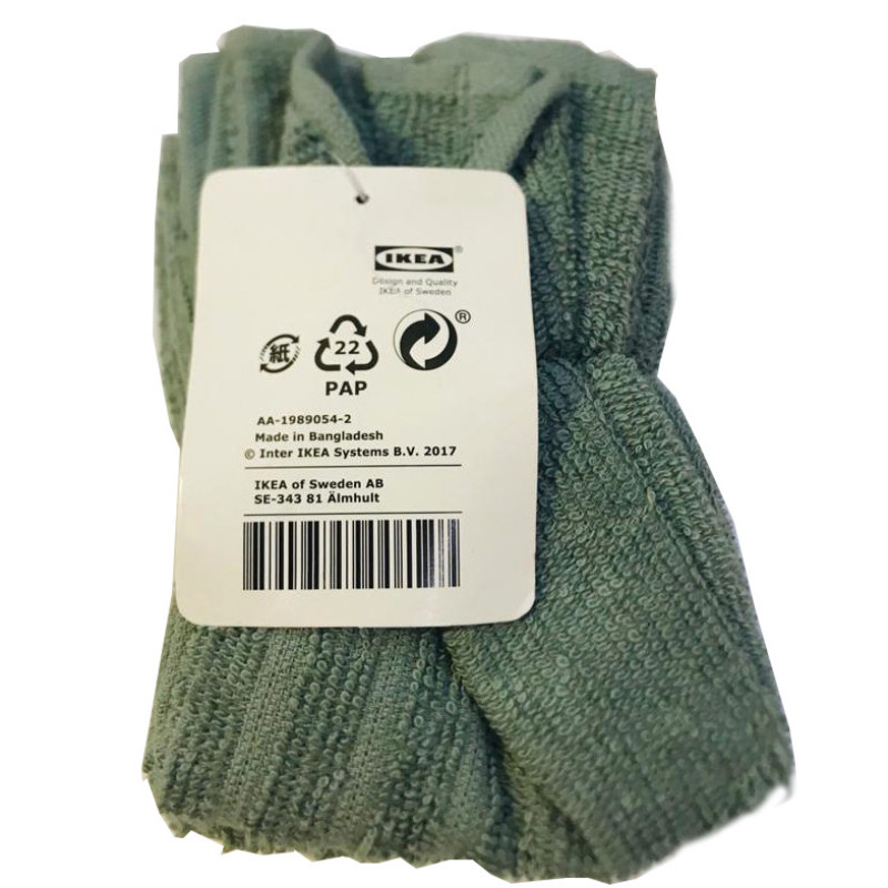 حوله دستی ایکیا مدل VAGSJÖN سایز 30x30 سانتی متر بسته 4 عددی