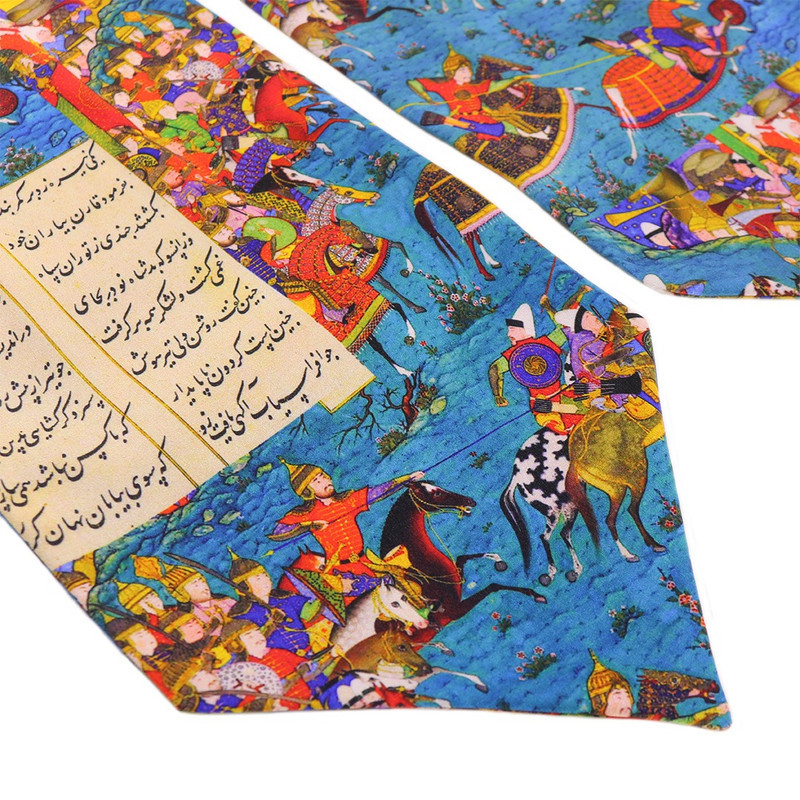 دستمال گردن مردانه مدل شاهنامه کد as1028