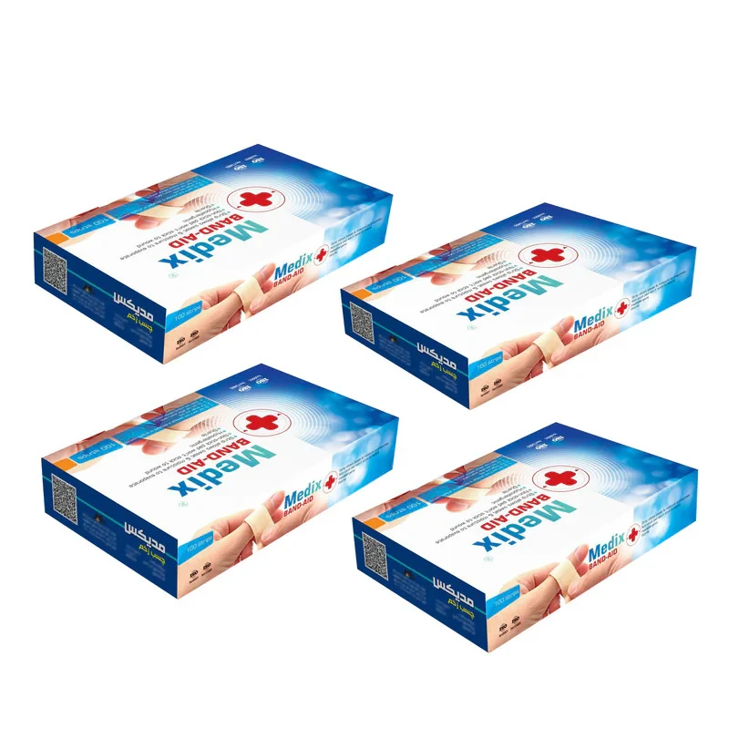 چسب زخم مدیکس مدل Hypoallergic چهار بسته 100 عددی