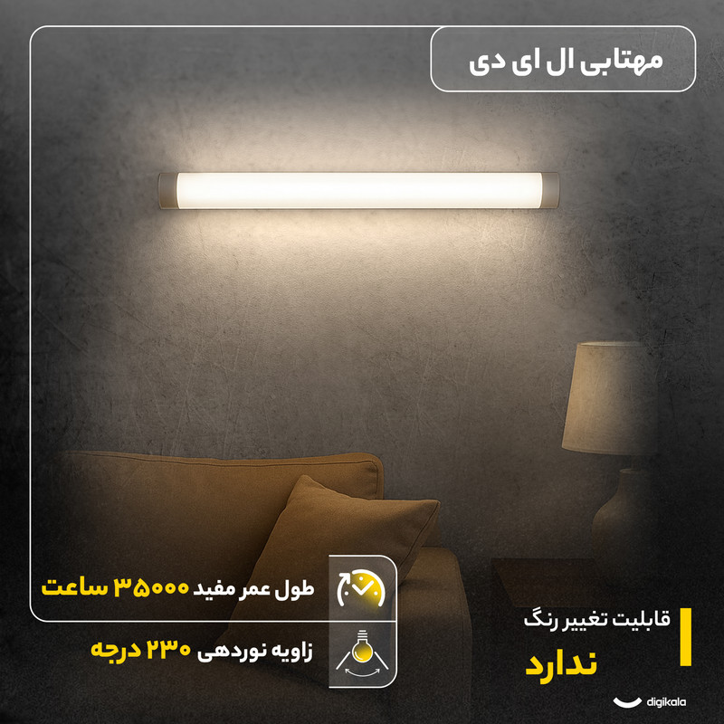 مهتابی ال ای دی 45 وات شاهچراغ مدل TIPD32