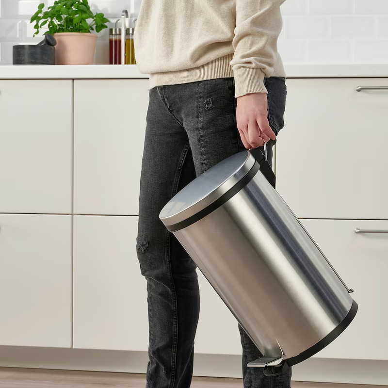 سطل زباله پدالی ایکیا مدل SNORPA
