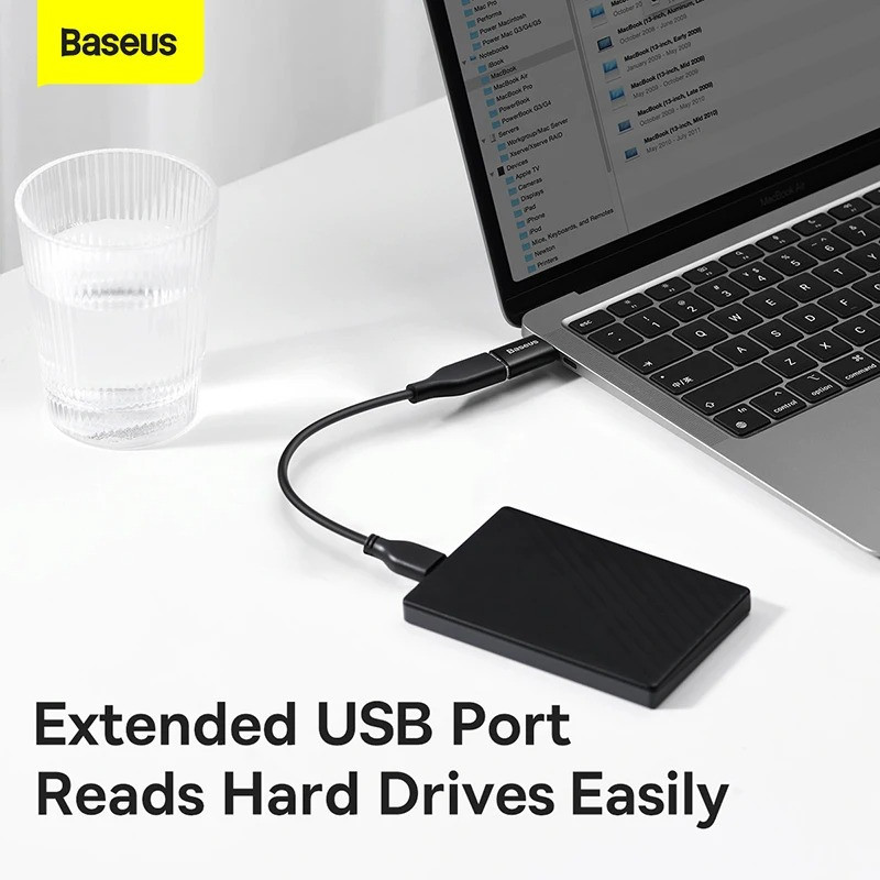 مبدل USB-C به USB 3.1 بیسوس مدل 10Gbps-OTG