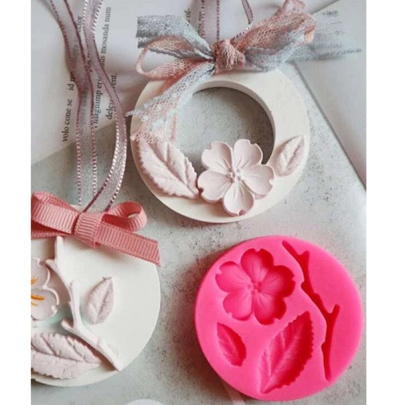 ابزار تزیین فوندانت به گز مدل شکوفه گیلاس