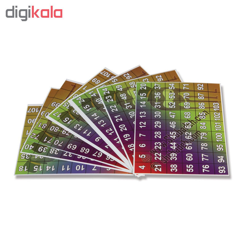 ابزار شعبده بازی طرح کارت تشخیص سن کد 021 بسته 7 عددی