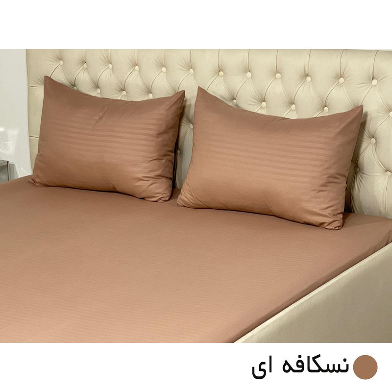 سرویس ملحفه مانیکاهوم مدل پارالل پلاسparallel plus دو نفره سه تکه