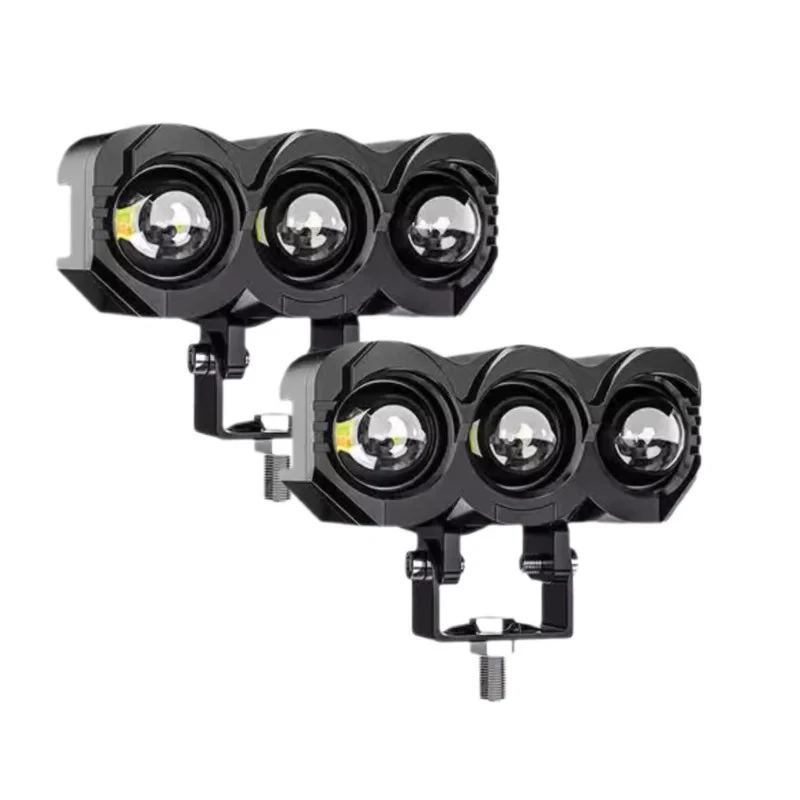 پروژکتور آفرودی موتور سیکلت و خودرو مدل MLX3 بسته دو عددی