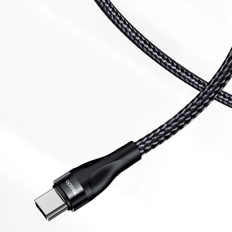 کابل تبدیل usb-C به usb-C یسیدو مدل CA83 طول 0.3 متر