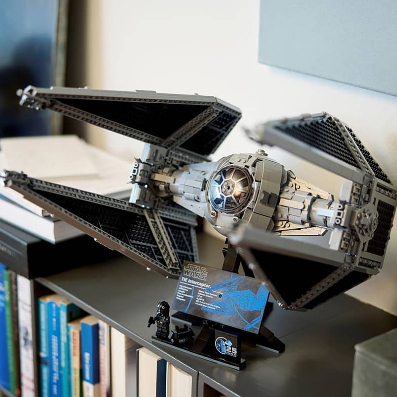 لگو 1931 تکه سری Star Wars مدل TIE Interceptor کد 75382