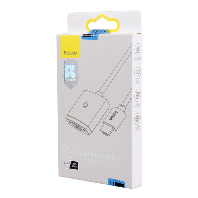 تبدیل HDMI به VGA باسئوس مدل WKQX01010