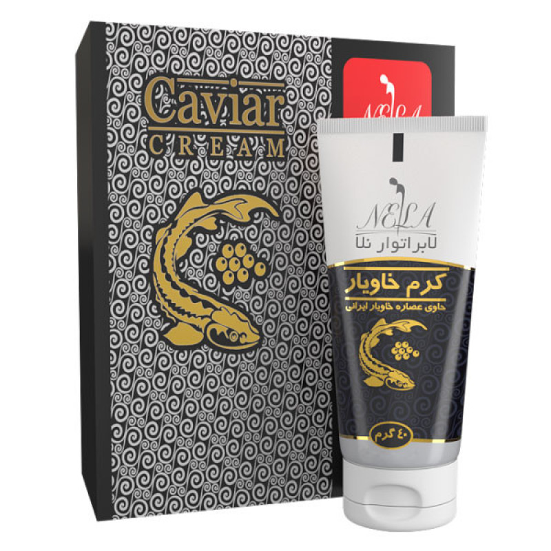 کرم ضد چروک لابراتوار نلا مدل caviar وزن 40 گرم