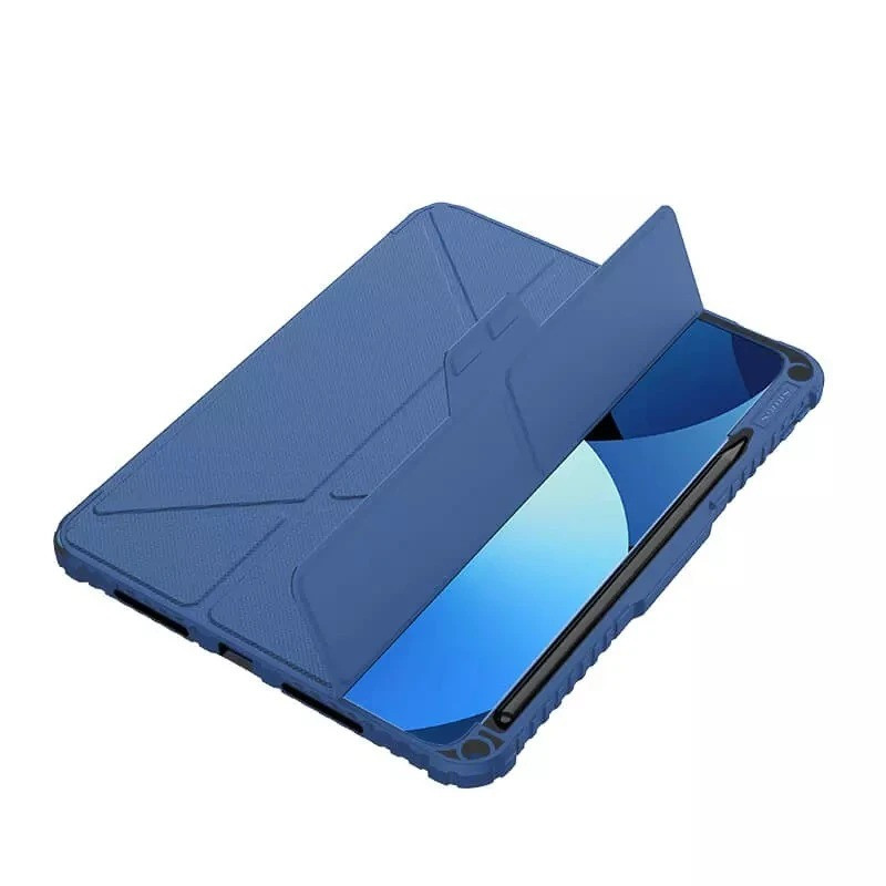 کیف کلاسوری نیلکین مدل Bumper Pro Leather Multi-Angle Folding مناسب برای تبلت اپل iPad Pro 11 2025  Pro 11 2024