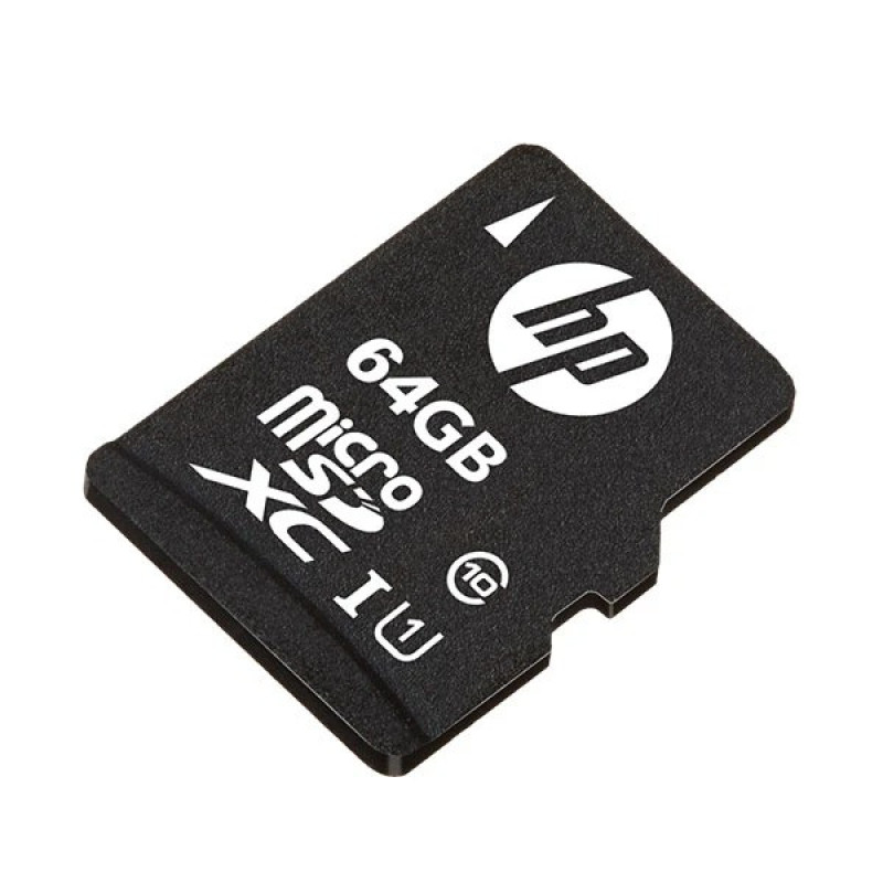 کارت حافظه microSD اچ پی مدل mi210 کلاس 10 استاندارد UHS-I سرعت 100MBps ظرفیت 64 گیگابایت به همراه آدابتور