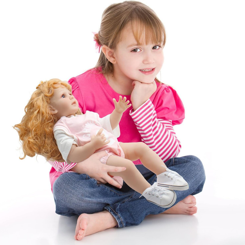 عروسک سیلیکونی مدل Reborn-Baby ارتفاع 50 سانتی متر