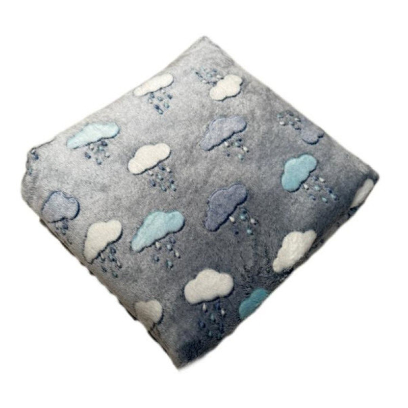 پتو مسافرتی 1 نفره ویراگیتا مدل آسمان ابری new سایز 150x200 سانتی‌متر